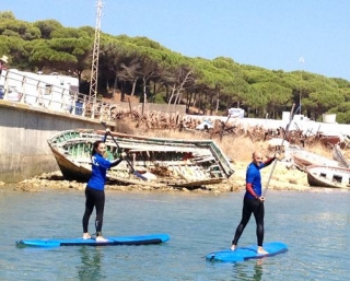 Paddle surf 